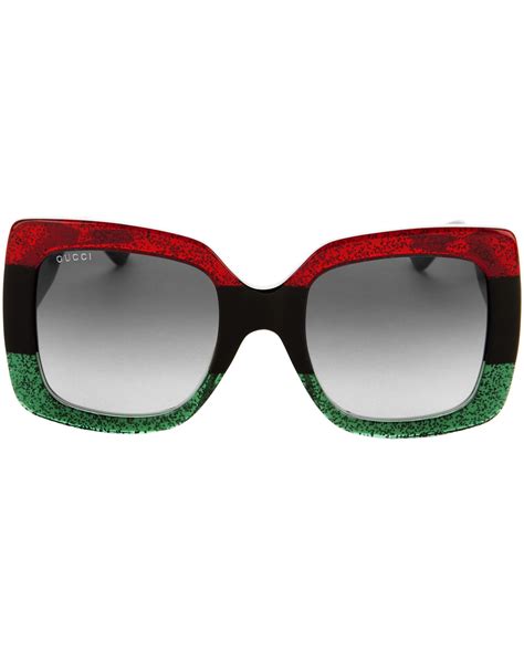 gucci glasses glitter